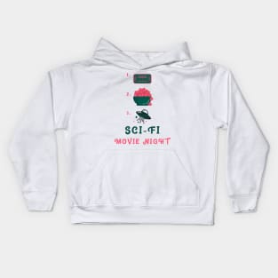 Sci-Fi Movie Night Kids Hoodie